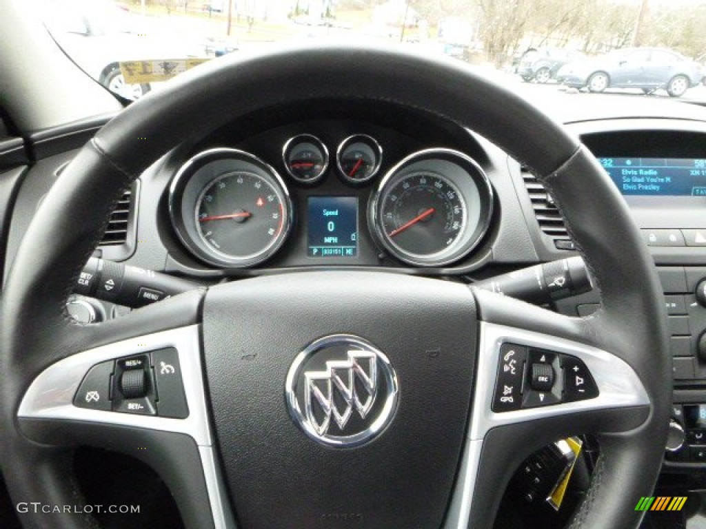 2011 Regal CXL - Majestic Blue Metallic / Ebony photo #19