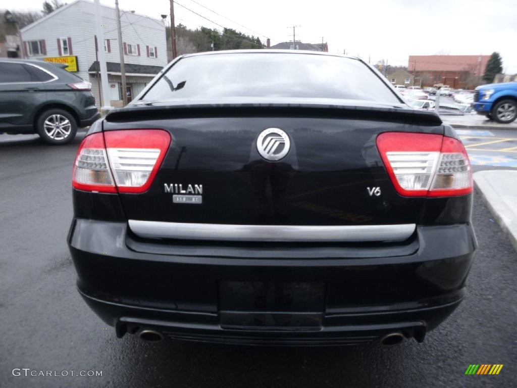 2007 Milan V6 Premier - Black Ebony / Camel photo #6