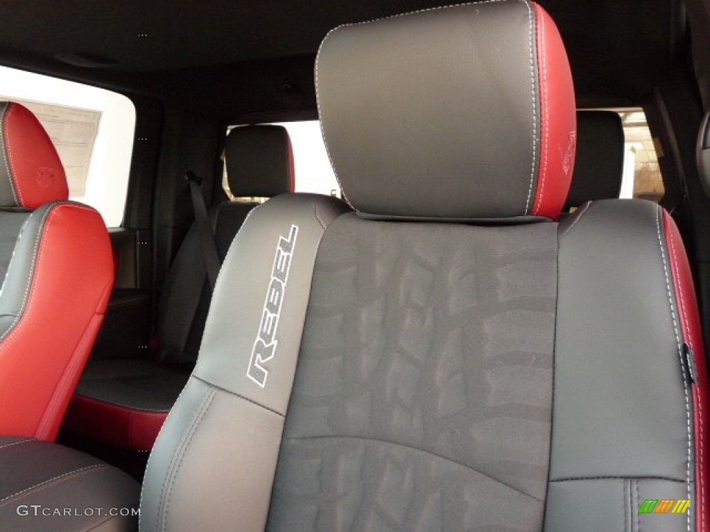 2016 Ram 1500 Rebel Crew Cab 4x4 Front Seat Photo #110537138
