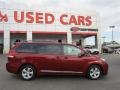 2014 Salsa Red Pearl Toyota Sienna LE  photo #9