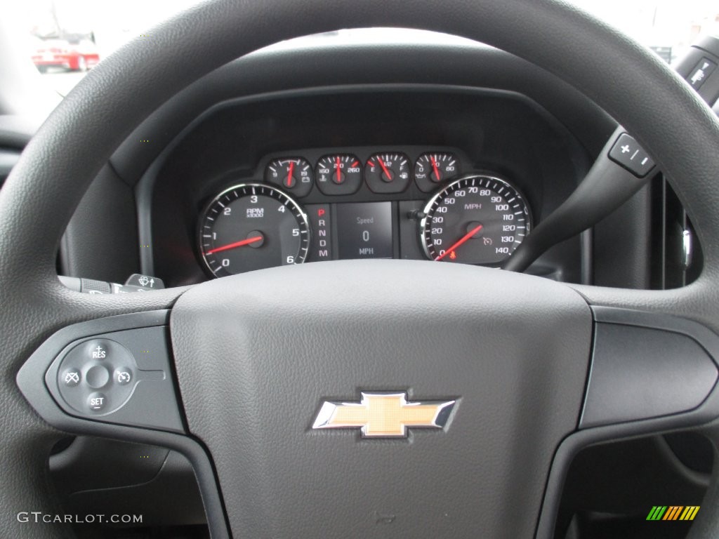 2016 Silverado 1500 WT Regular Cab 4x4 - Summit White / Dark Ash/Jet Black photo #15