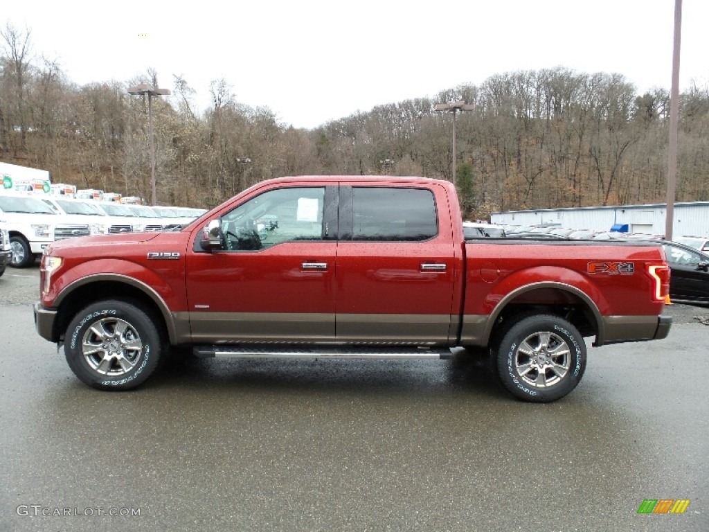 Ruby Red Ford F150