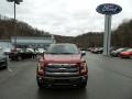 2016 Ruby Red Ford F150 Lariat SuperCrew 4x4  photo #3