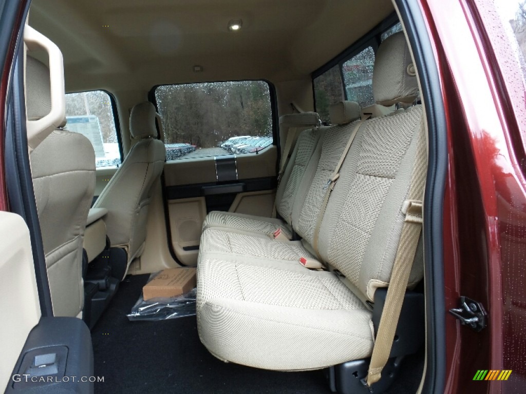 2016 F150 XLT SuperCrew 4x4 - Bronze Fire / Medium Light Camel photo #8