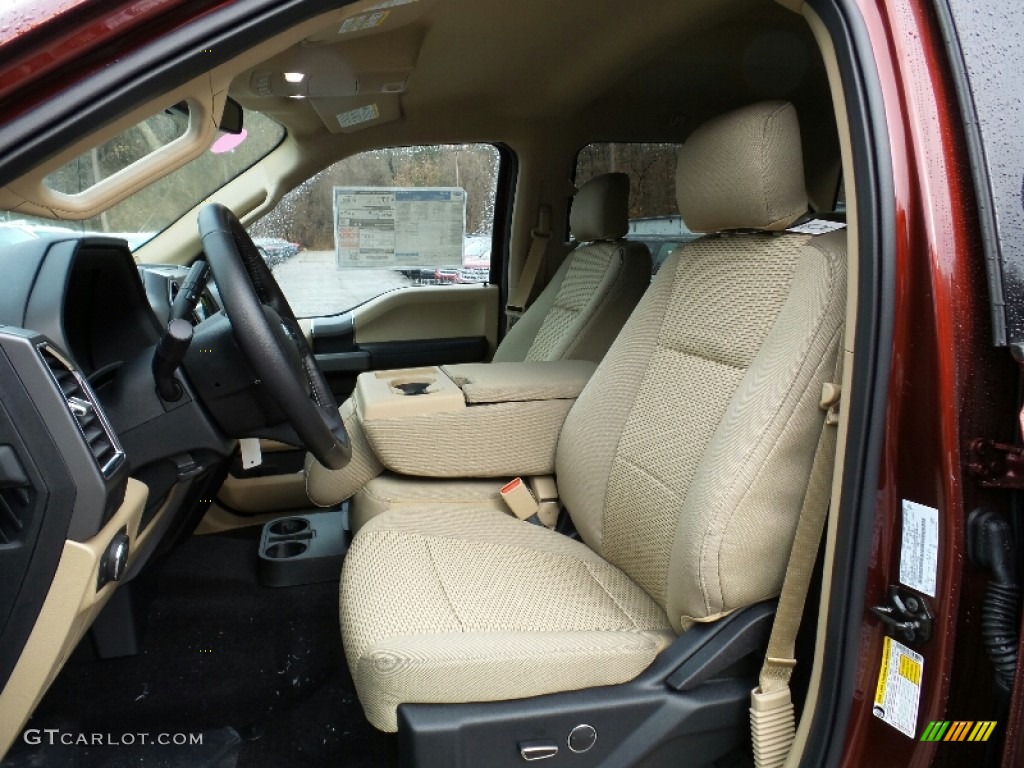 2016 F150 XLT SuperCrew 4x4 - Bronze Fire / Medium Light Camel photo #12