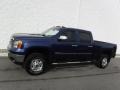 2013 Heritage Blue Metallic GMC Sierra 2500HD SLE Crew Cab 4x4  photo #2