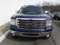 2013 Heritage Blue Metallic GMC Sierra 2500HD SLE Crew Cab 4x4  photo #5