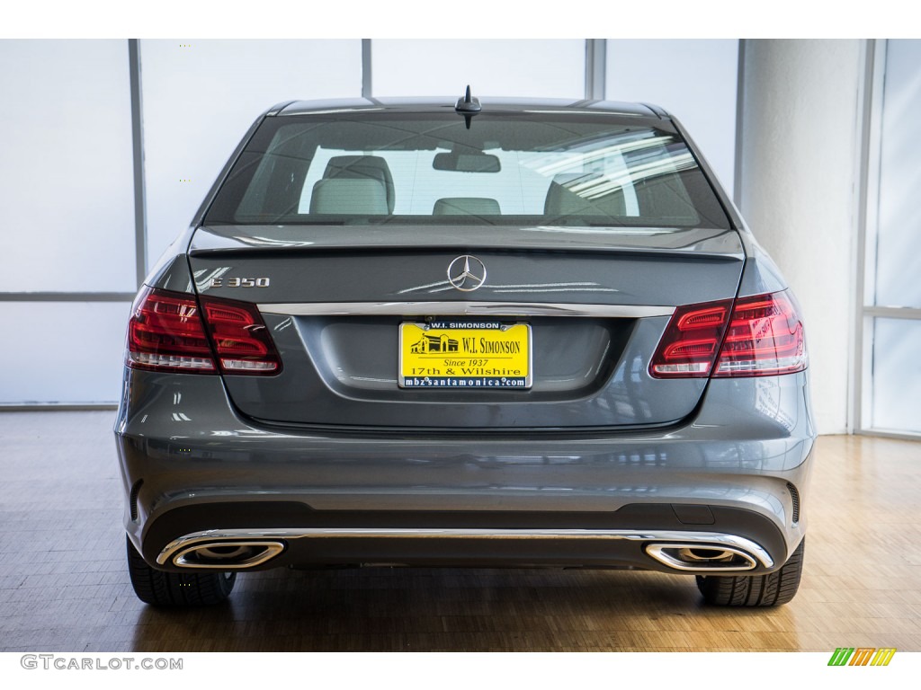 2016 E 350 Sedan - Selenite Grey Metallic / Black photo #4