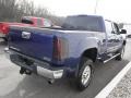 2013 Heritage Blue Metallic GMC Sierra 2500HD SLE Crew Cab 4x4  photo #9