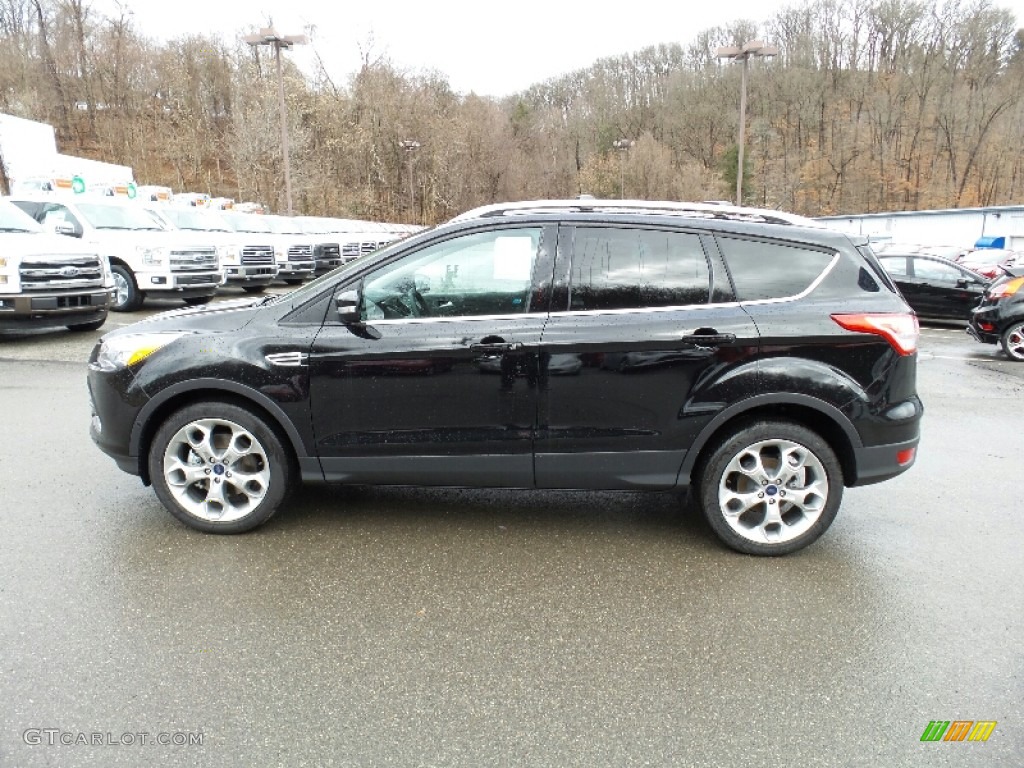 2016 Escape Titanium 4WD - Shadow Black / Charcoal Black photo #1
