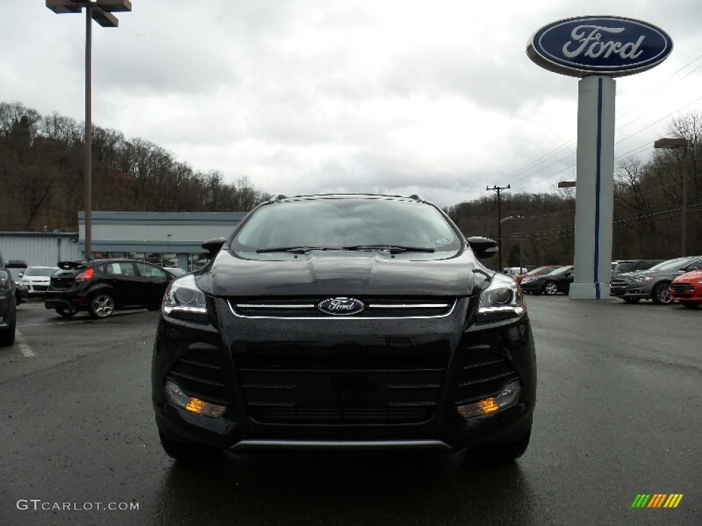 2016 Escape Titanium 4WD - Shadow Black / Charcoal Black photo #2