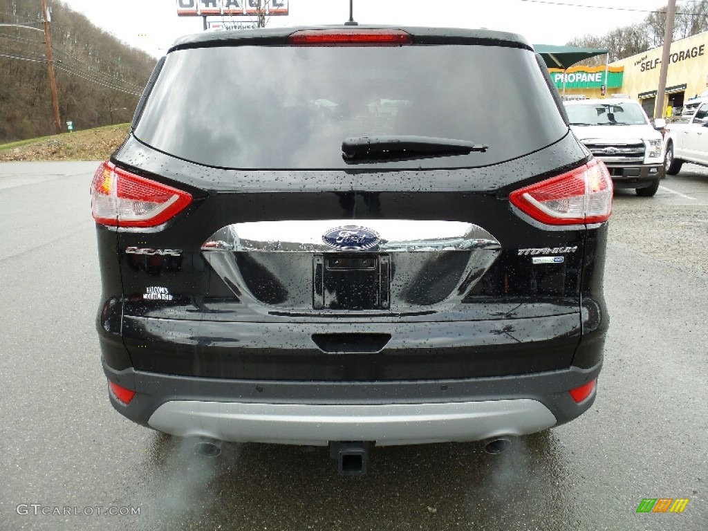 2016 Escape Titanium 4WD - Shadow Black / Charcoal Black photo #6