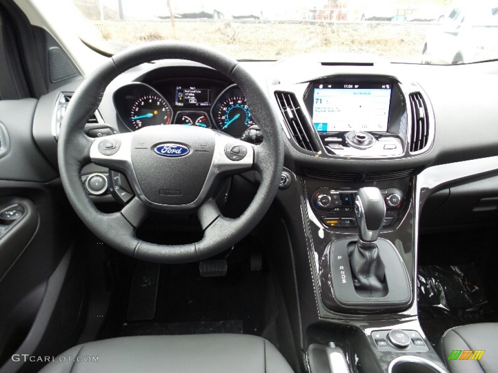 2016 Escape Titanium 4WD - Shadow Black / Charcoal Black photo #11