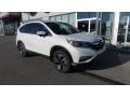 2016 White Diamond Pearl Honda CR-V Touring AWD  photo #1