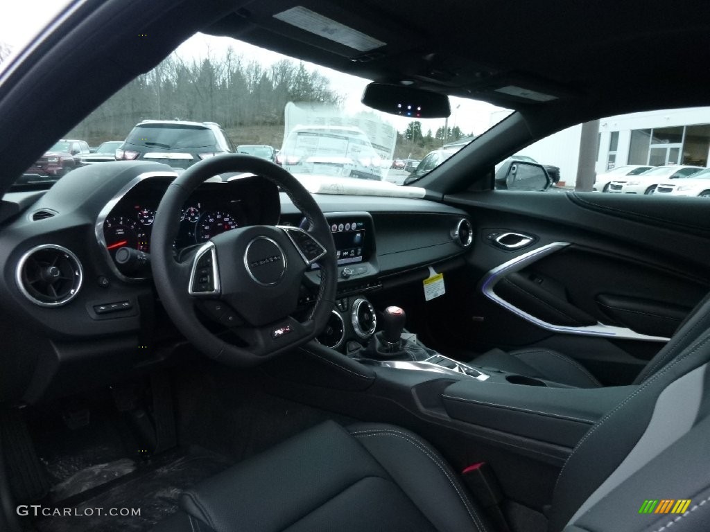 Jet Black Interior 2016 Chevrolet Camaro SS Coupe Photo #110546574