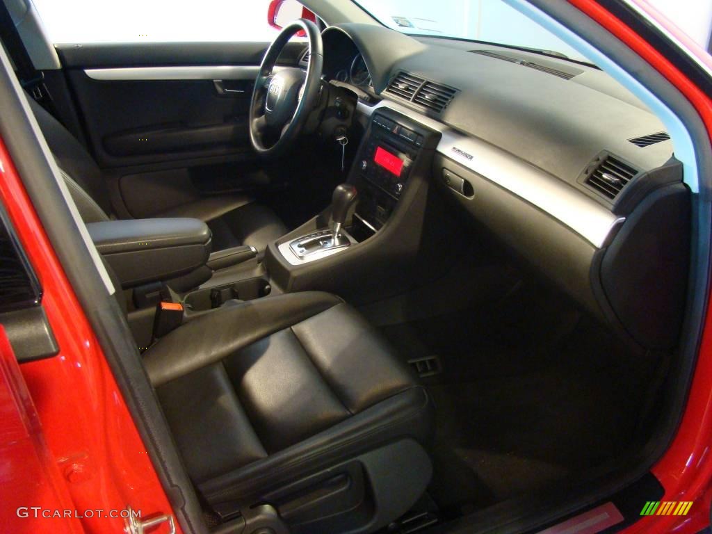 2008 A4 2.0T quattro Sedan - Brilliant Red / Black photo #13