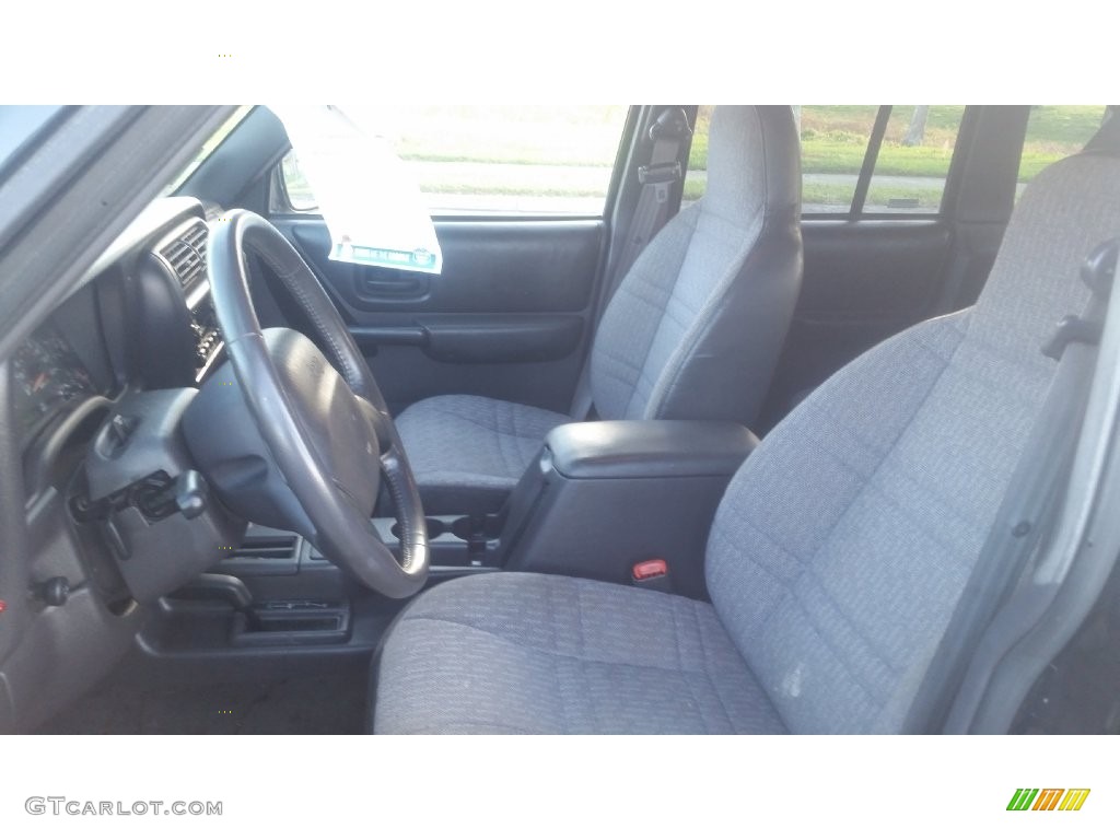 2001 Cherokee Sport 4x4 - Black / Agate photo #9