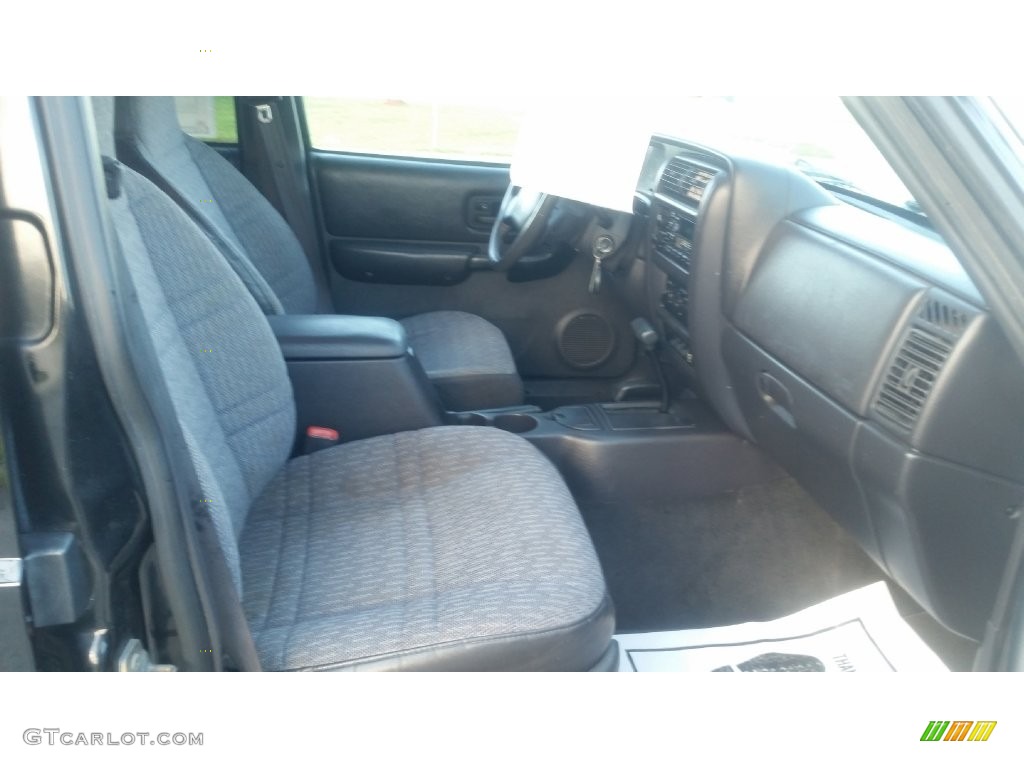 2001 Cherokee Sport 4x4 - Black / Agate photo #19