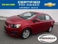 Crystal Red Tintcoat 2012 Chevrolet Sonic LT Sedan