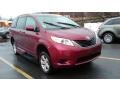 Salsa Red Pearl 2014 Toyota Sienna LE