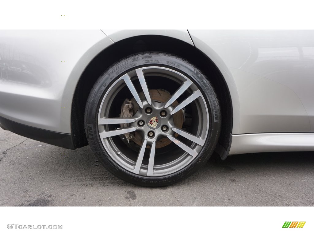 2011 Panamera 4S - Platinum Silver Metallic / Black photo #12