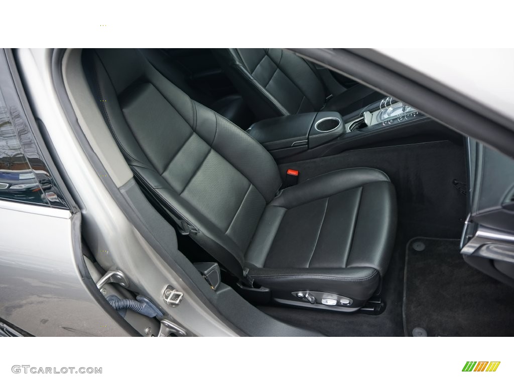 2011 Panamera 4S - Platinum Silver Metallic / Black photo #17