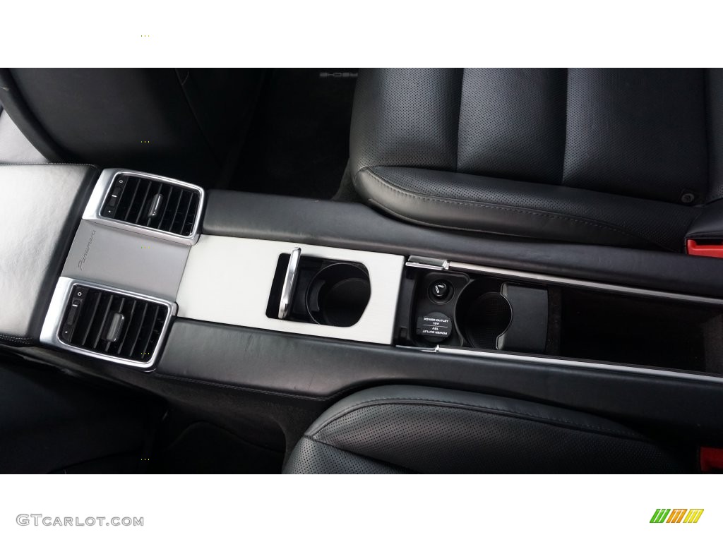 2011 Panamera 4S - Platinum Silver Metallic / Black photo #22