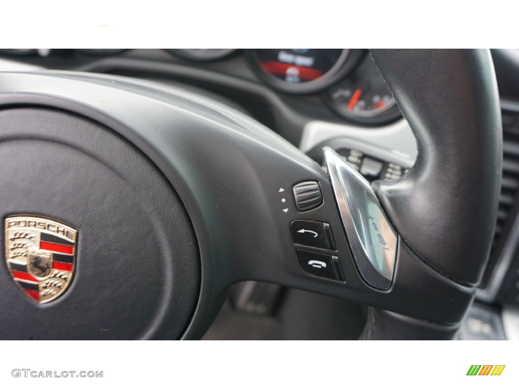2011 Panamera 4S - Platinum Silver Metallic / Black photo #28