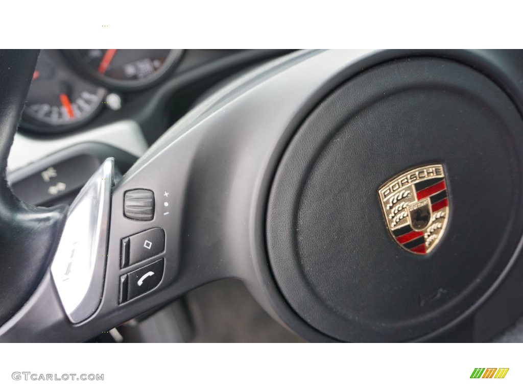 2011 Panamera 4S - Platinum Silver Metallic / Black photo #29