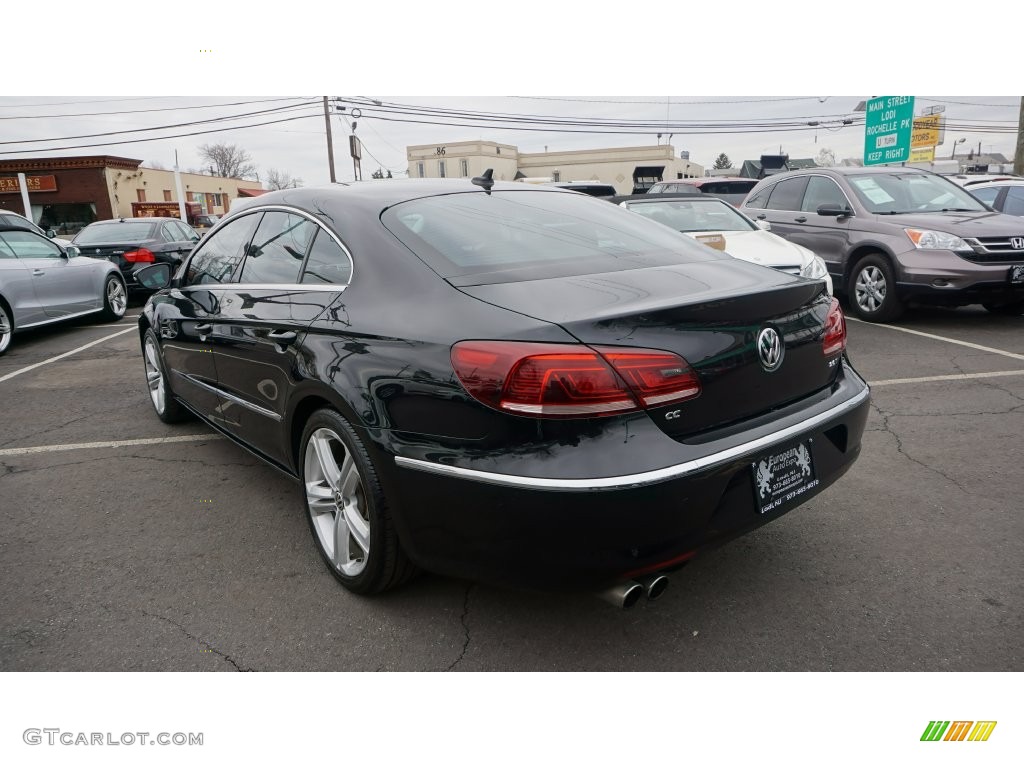 2013 CC Sport Plus - Deep Black Metallic / Desert Beige/Black photo #3