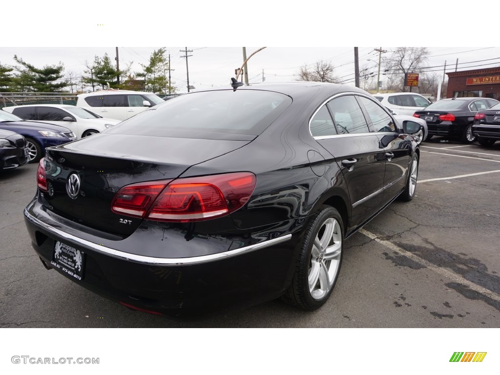 2013 CC Sport Plus - Deep Black Metallic / Desert Beige/Black photo #4