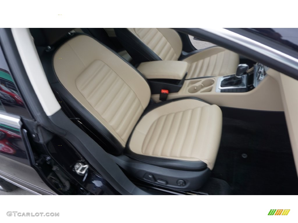 2013 CC Sport Plus - Deep Black Metallic / Desert Beige/Black photo #12