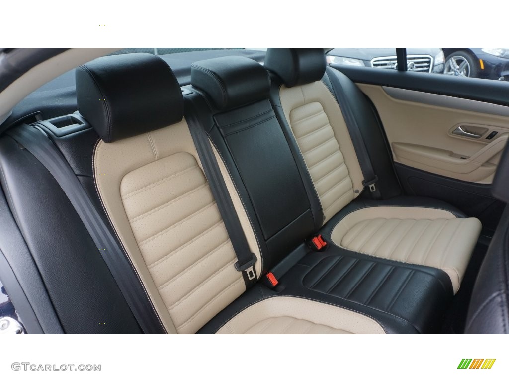 2013 CC Sport Plus - Deep Black Metallic / Desert Beige/Black photo #14