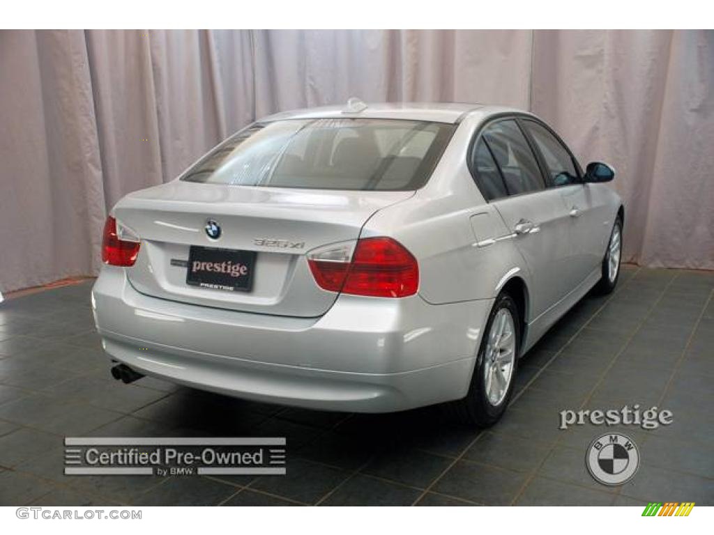 2006 3 Series 325xi Sedan - Titanium Silver Metallic / Black photo #5