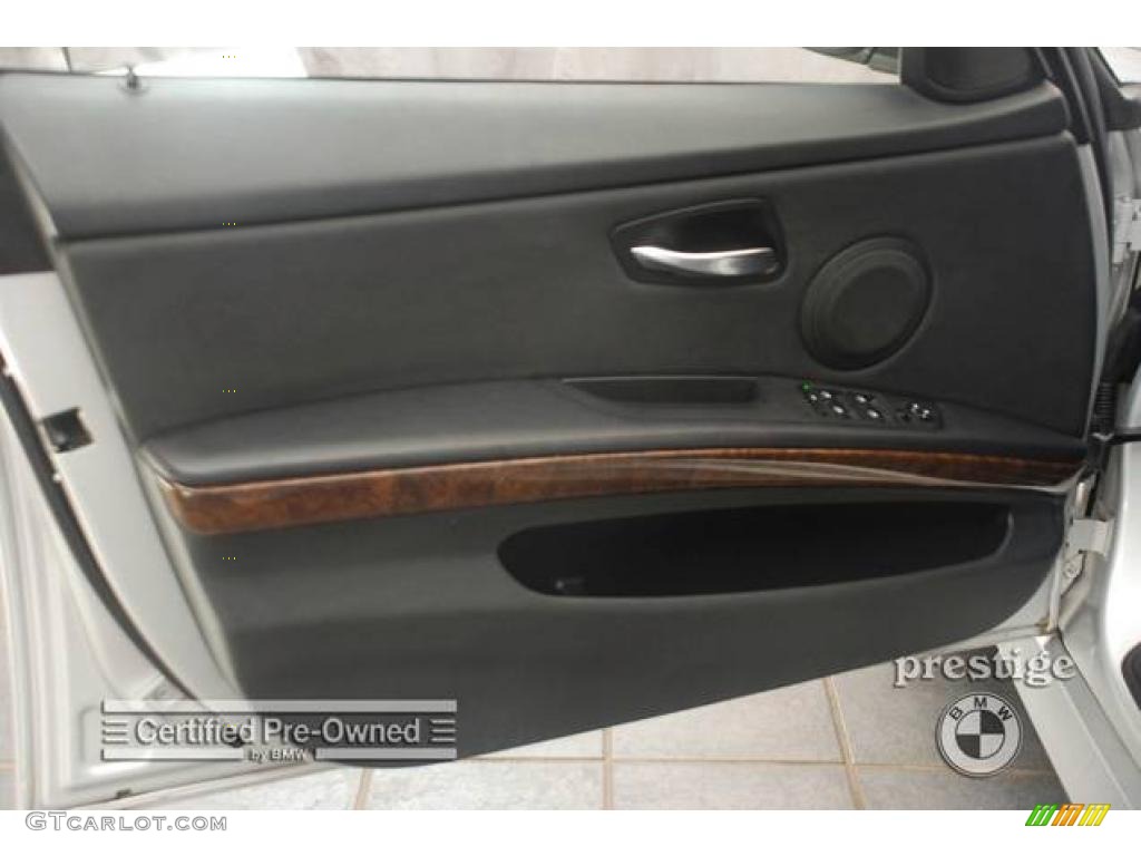 2006 3 Series 325xi Sedan - Titanium Silver Metallic / Black photo #9