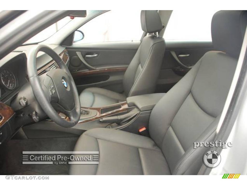 2006 3 Series 325xi Sedan - Titanium Silver Metallic / Black photo #11