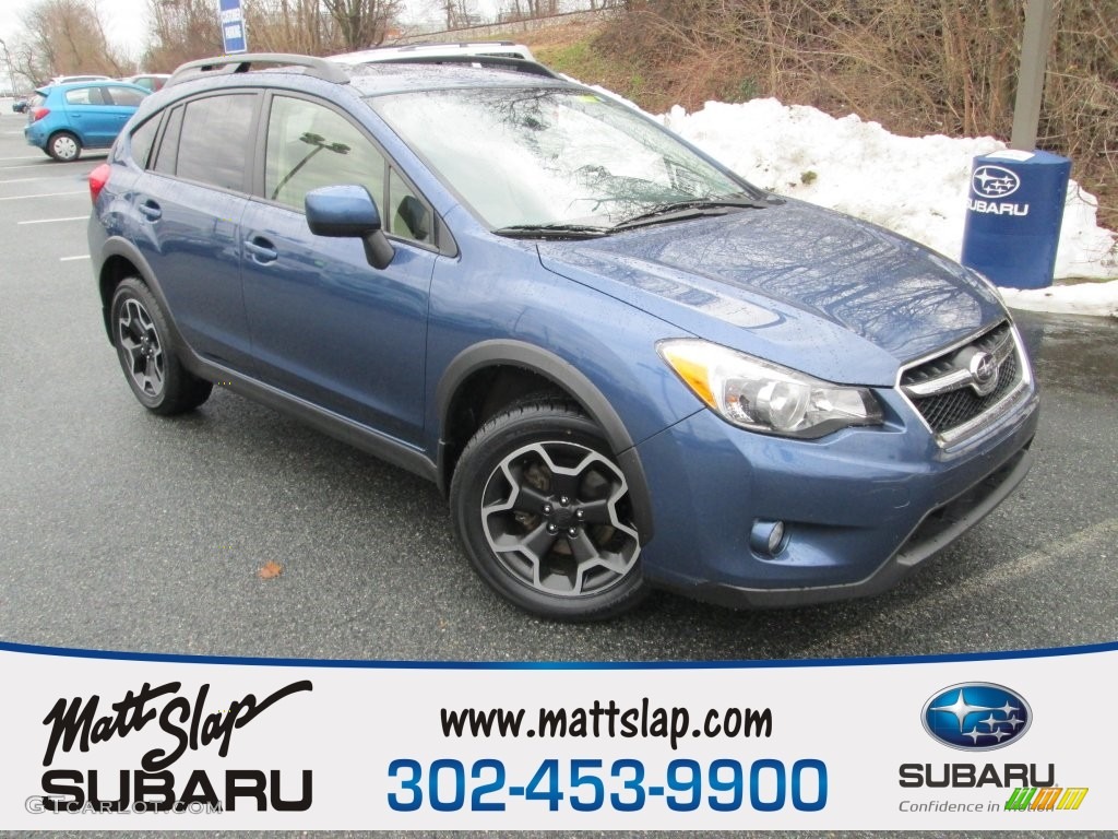 Marine Blue Pearl Subaru XV Crosstrek