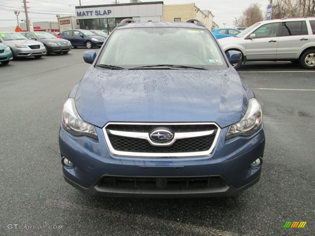 2013 XV Crosstrek 2.0 Premium - Marine Blue Pearl / Ivory photo #3