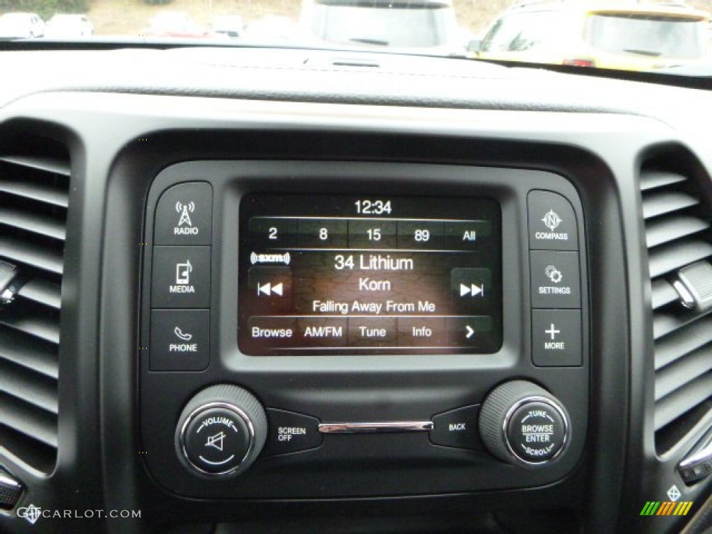 2016 Jeep Cherokee Sport 4x4 Audio System Photos