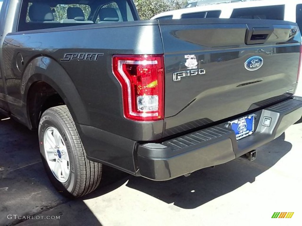 2016 F150 XL Regular Cab - Magnetic / Medium Earth Gray photo #6