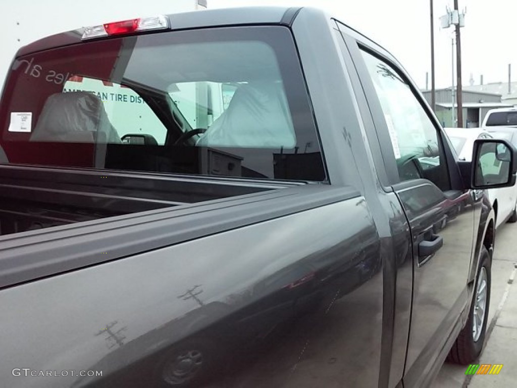 2016 F150 XL Regular Cab - Magnetic / Medium Earth Gray photo #14