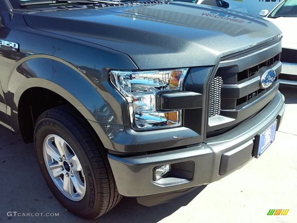 2016 F150 XL Regular Cab - Magnetic / Medium Earth Gray photo #17