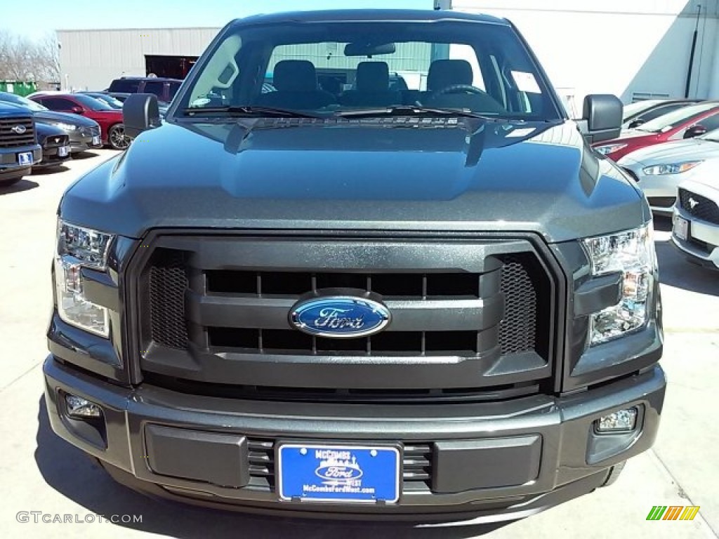 2016 F150 XL Regular Cab - Magnetic / Medium Earth Gray photo #21