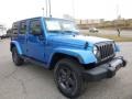 2016 Hydro Blue Pearl Jeep Wrangler Unlimited Sport 4x4  photo #12