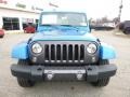 2016 Hydro Blue Pearl Jeep Wrangler Unlimited Sport 4x4  photo #13