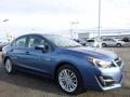 Quartz Blue Pearl - Impreza 2.0i Premium 4-door Photo No. 1