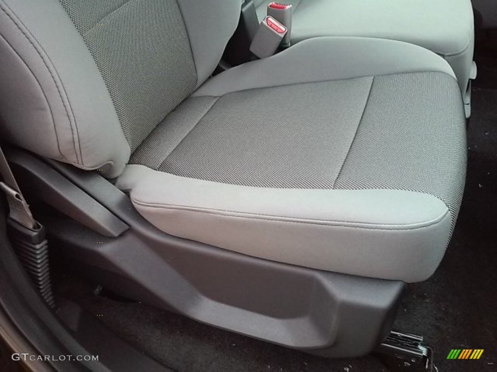 2016 F150 XL Regular Cab - Shadow Black / Medium Earth Gray photo #16