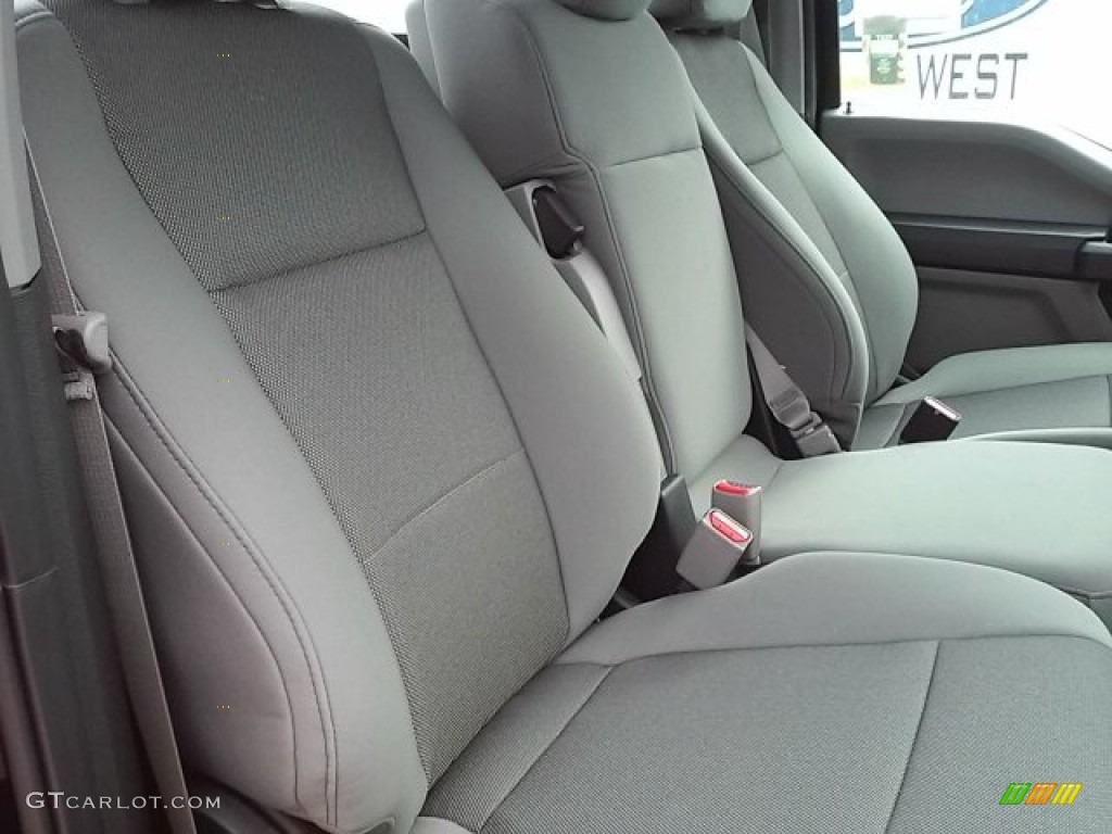 2016 F150 XL Regular Cab - Shadow Black / Medium Earth Gray photo #17