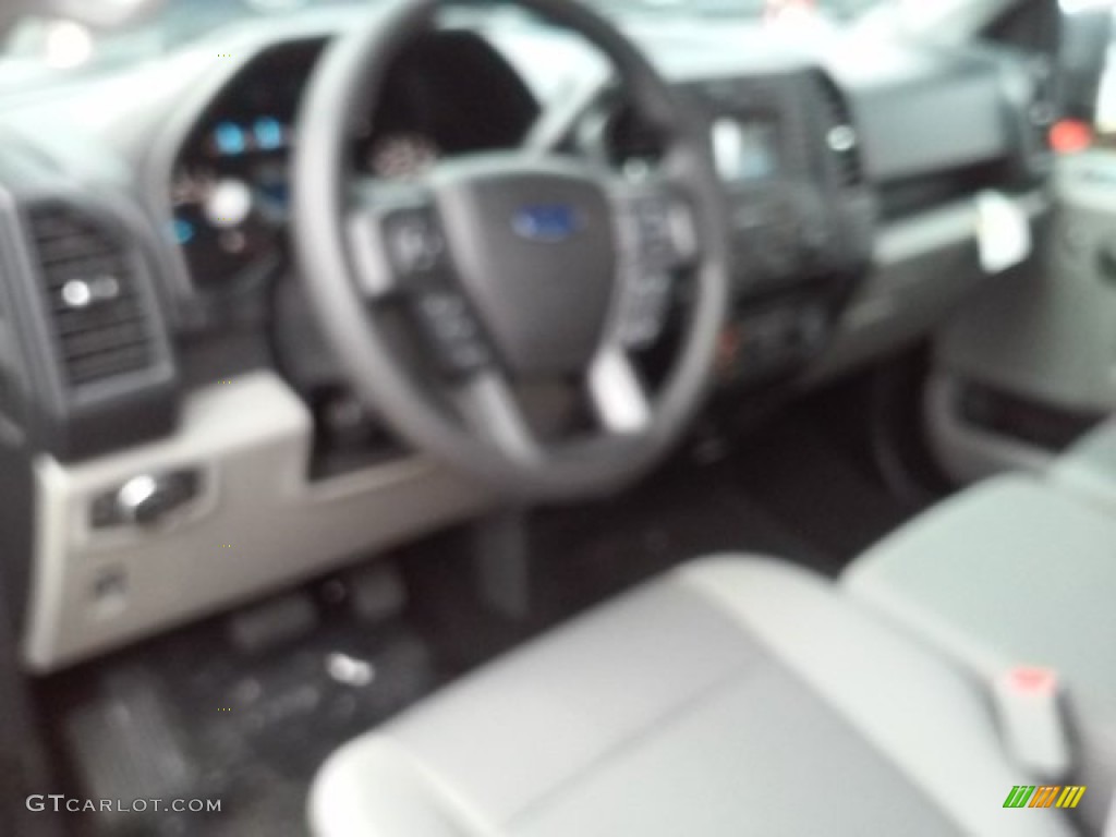2016 F150 XL Regular Cab - Shadow Black / Medium Earth Gray photo #19