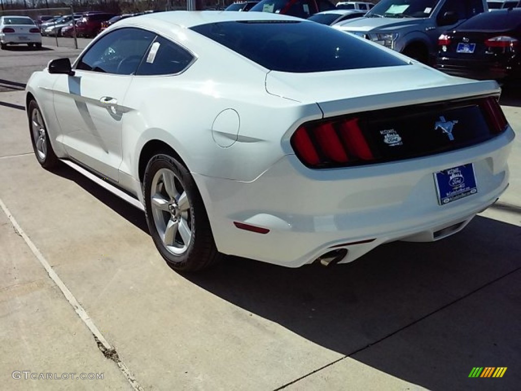 2016 Mustang V6 Coupe - Oxford White / Ebony photo #7